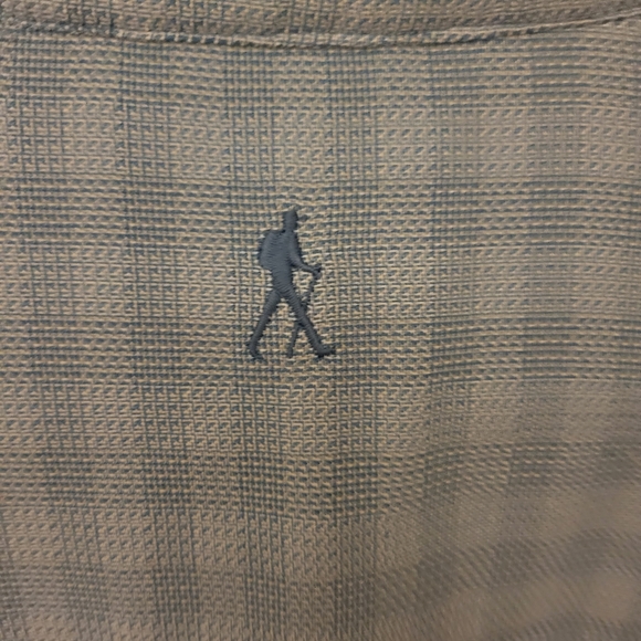 Royal Robbins Men's Light Blue Checkered Shirt - Picture 4 of 4